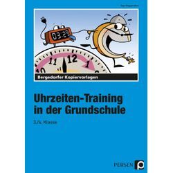 Persen Verlag Uhrzeiten-Training in der Grundschule 3./4. Klasse