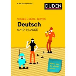 Duden Schulbuch Wissen - Üben - Testen: Deutsch 9./10. Klasse