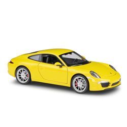 Fourall- Model Cars Welly Porsche 911 Carrera S Im Maßstab 1:24, Legierungsautomodell, Druckguss, Metallspielzeugfahrzeuge, Automodell, Hohe Simulationskollektion, Gesche