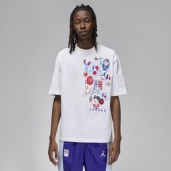 Jordan Sport x Fédération Française de Basketball T-Shirt (Herren) - Weiß