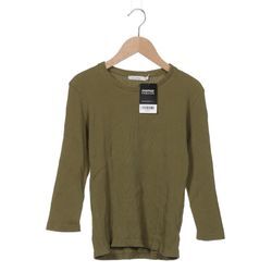 hessnatur Damen Langarmshirt, grün, Gr. 34