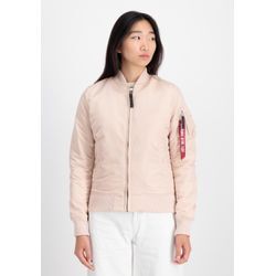 Bomberjacke ALPHA INDUSTRIES "Alpha Industries Women - Bomber Jackets MA-1 VF 59 Wmn" Gr. L, pink Damen Jacken Übergangsjacken