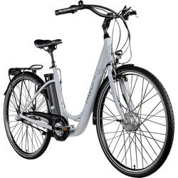 Agon Aurora 28 Zoll E-Bike 28 Zoll Citybike bis 115 km Damen Herren 150 - 175 cm Pedelec Elektrofahrrad 3 Gang und Beleuchtung StVZO