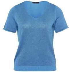 V-Pullover Emilia Lay blau, 52