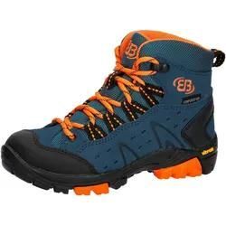 Wanderschuh BRÜTTING "Outdoorstiefel Mount Bona High Kids" Gr. 34, blau Schuhe