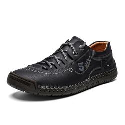Maksim Shoes Herren Casual Schuhe Sommer Atmungsaktive Sneakers Loafers Wanderschuhe Hand Made