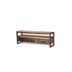 Lowboard Panama Akazie Kommode Sideboard TV Fernseher Hifi Wohnzimmer Schrank