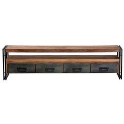 Lowboard Panama Akazie Kommode Sideboard TV Fernseher Hifi Wohnzimmer Schrank