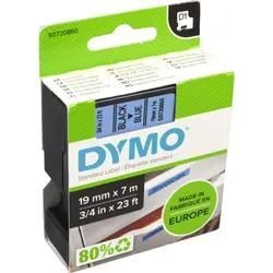 Dymo D1-Originalband 45806 (S0720860) schwarz auf blau 19mm x 7m