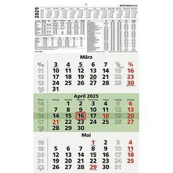 ZETTLER KALENDER 3-Monats-Wandkalender 2025