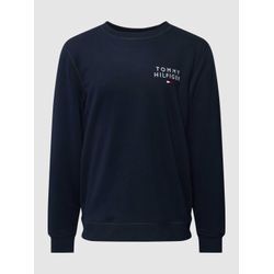 Sweatshirt mit gerippten Abschlüssen Modell 'TRACK TOP HWK'