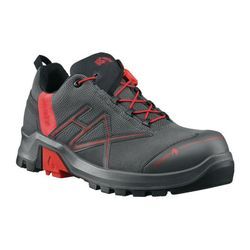 Haix - connexis Safety+ gtx low grau/rot Gr. 9½ - Grau