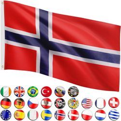 Flagmaster - Fahne Norwegen Flagge