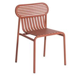 Petite Friture - Week-End Outdoor Stuhl, terracotta