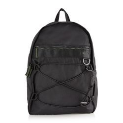 TOM TAILOR Herren Jon Nylon Rucksack, schwarz, Gr. ONESIZE