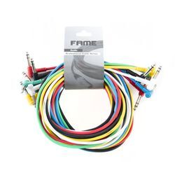 MUSIC STORE Patchkabel stereo 6er-Pack 3 m