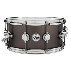 DW Collectors Snare 14"x6,5" Satin Black over Brass