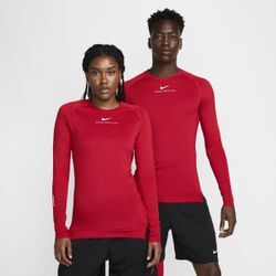 NOCTA Langarm-Basketball-Baselayer für Herren - Rot