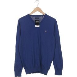 Gant Herren Pullover, blau, Gr. 48