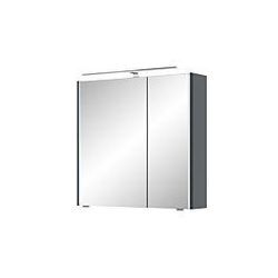 Pelipal Serie 7045 Spiegelschrank SEEA02473L138AU LED-Plus-Aufsatzleuchte, zweitürig, chrom, 70 cm