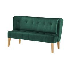 switch Küchensofa Samt Bella ¦ grün ¦ Maße (cm): B: 180 H: 90 T: 69