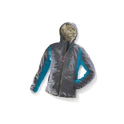 1212, Fleecejacke FLEXIT marine/grau, Gr. S