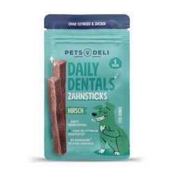 "Daily Dentals Zahnsticks" Hirsch für Hunde - 70g