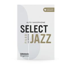 D'Addario Woodwinds Organic Sel. Jazz Filed Alt 3S, Soft, 10er-Packung