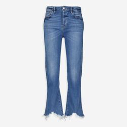 Blaue Austin Straight Leg Jeans