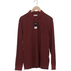 Bugatti Herren Poloshirt, bordeaux, Gr. 52