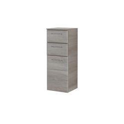 smart Midischrank Onda ¦ grau ¦ Maße (cm): B: 35 H: 90,5 T: 33