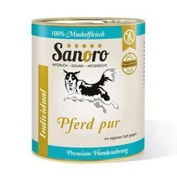 Sanoro Pures Muskelfleisch vom Pferd 6x800g