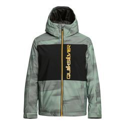 Snowboardjacke QUIKSILVER "Side Hit" Gr. 10, grün (break off laurel wreath) Kinder Jacken