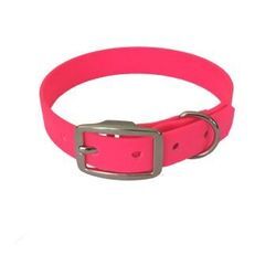 bio-leine 21-30cm HU Biothane Halsband leuchtendes rosa 46 cm, 56 cm