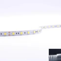 Strip 24V LED Streifen 5M 14,4W/m 60LED/m 10mm - Lichtfarbe: Kaltweiß 6000K - Sc...