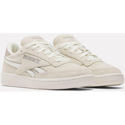 Sneaker REEBOK CLASSIC "CLUB C REVENGE" Gr. 36, beige (vintagechalk, chalk, ash), Leder, Synthetik, Schuhe