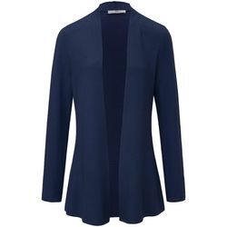 Strickjacke aus 100% Baumwolle Supima Peter Hahn blau