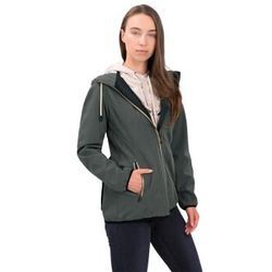 Knuffelwuff Damen Softshell Jacke Manhattan khaki 36 - EU