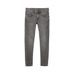 TOM TAILOR Jungen Ryan Jeans mit recycelter Baumwolle, grau, Uni, Gr. 152