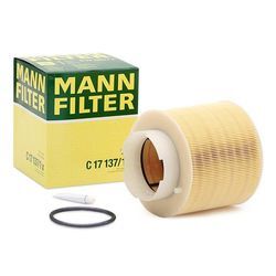 MANN-FILTER Luftfilter AUDI C 17 137/1 x 4F0133843B,4F0133843 Motorluftfilter,Filter für Luft