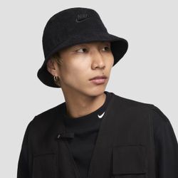 Nike Apex Bucket Hat aus Kord - Schwarz