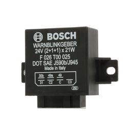 BOSCH Blinkerrelais MERCEDES-BENZ,MAN,RENAULT TRUCKS F 026 T00 025 900030,0025447832,A0025440332 Blinkgeber A0025447832,1164662,81253106039