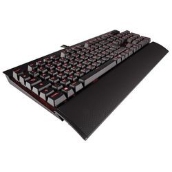 Corsair Tastatur AZERTY Französisch mit Hintergrundbeleuchtung K70 Lux RGB MX