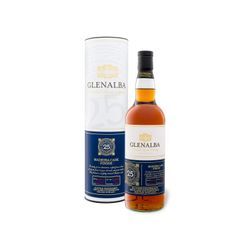 Glenalba Blended Scotch Whisky 25 Jahre Madeira Cask Finish mit Geschenkbox 41,4% Vol