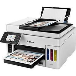 Multifunktionsdrucker Canon MAXIFY GX6050, 3-in-1, USB/LAN/WLAN, Auto Duplex/Mobildruck, bis A4, inkl. 4 Tintenflaschen