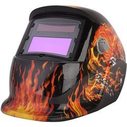 Ej.life - Schweißhelm Automatik Schweißhelm mit Uv-Schutz din 9-13 freie Einstellung Schweißmaske Schweißschirm Solar Schweißschild Schutzhelm gegen