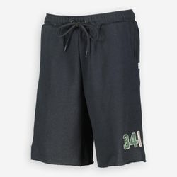 Schwarze Jersey-Shorts