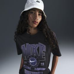 Nike kurzärmeliges Basketball-T-Shirt (Damen) - Schwarz