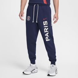 Paris Saint-Germain Standard Issue Nike Dri-FIT Fußballhose mit schmal zulaufender Passform (Herren) - Blau