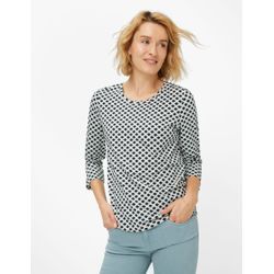 BRAX Damen Shirt Style CARINA, Blau, Gr. 34